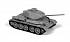 Модель сборная - Советский средний танк Т-34/85  - миниатюра №1