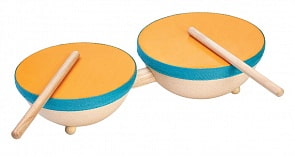 Двойной барабан (Plan Toys, 6425k) 