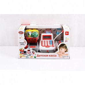 Кассовый аппарат со звуком и светом, продуктами (Shantou, B576-H05151sim)