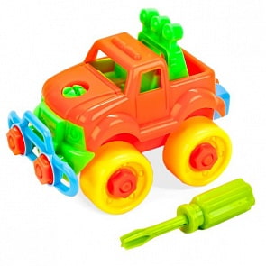 Конструктор - Пикап с ключом - Фиксики (Город мастеров, YC-4205-Rsim)