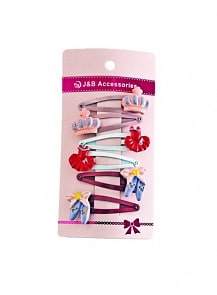 Набор – Балерина, 6 заколок (Shantou Gepai, YLB-S026)