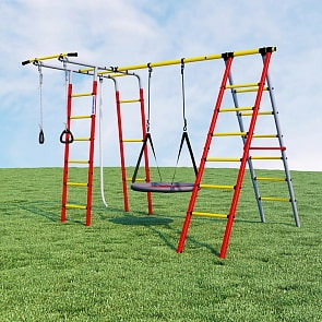 Дачный комплекс Букварь-2 + гнездо качели (Romana, СГ000004344)