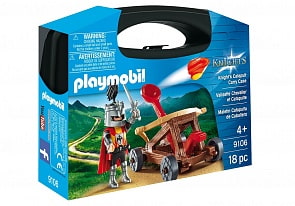 Игровой набор из серии - Возьми с собой: Рыцарь с катапультой (Playmobil, 9106pm)