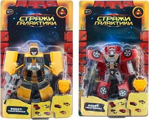 Робот-Трансформер Стражи галактики, собирается в машину, 3 вида, 20 см (Тилибом, Т80484)