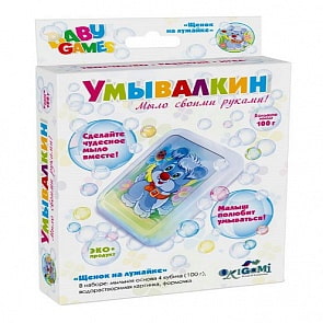 Набор для мыловарения Baby Games - Щенок на лужайке (Origami, 01658-OR)