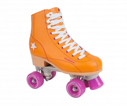 Ролики-квады Rollschuh Roller Disco, Gr. 40, orange/lila 