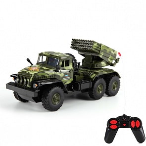 Радиоуправляемая машина «Урал» со светом и звуком, 21 см (Технопарк, URAL-RCsim)