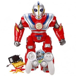 Робот на р/у, 6 каналов, стреляет, пули 6 штук, свет и звук (Наша игрушка, 2135-2)