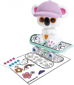 Игровой набор Коала со скейтбордом Фуззики (Fuzzikins, FF121)
