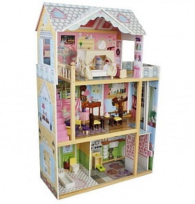 Домик для кукол Стефани, с аксессуарами (Lanaland, W06A247)