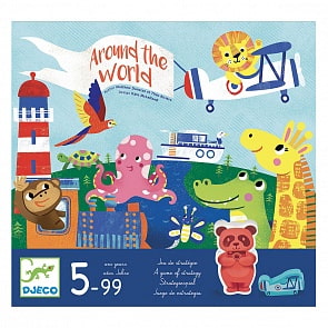 Настольная игра Вокруг света (Djeco, 08598)