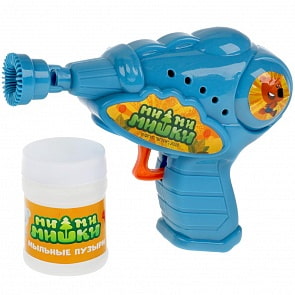 Пистолет для пускания мыльных пузырей Ми-ми-мишки механический 50 мл (Играем вместе, 1812V026-MMM)