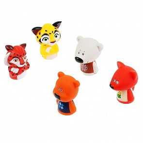 Пальчиковый театр - Мульт, 5 фигурок пластизоль (Капитошка, LXPT-MU)