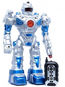 Робот на радиоуправлении, световые и звуковые эффекты, стреляет, ходит, танцует, поет (Играем вместе, T57-D707-Rsim)