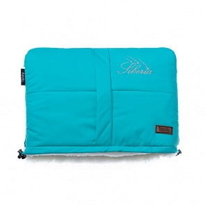 Муфта меховая для коляски Nuovita Siberia Bianco Blu/ Голубой (Nuovita, NUO-mSIBB_2013)