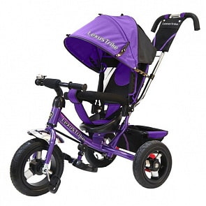 Трехколесный велосипед - Lexus Trike, колеса 12" и 10", фиолетовый (Lexus Trike, 950-N1210-VIOLETsim)