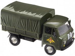 Инерционная машина УАЗ, 20 см, со светом и звуком (Технопарк, A532-H11106-R) 