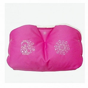 Муфта De Luxe из овечьей шерсти - прихватка, малиновый (RT, 4465RT)