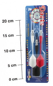 Дротики для дартса, 3 штуки (Пластик, ДР-07)