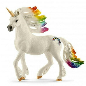 Игровая фигурка - Радужный единорог, жеребец (Schleich, 70523k)