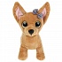 Мягкая игрушка – Собачка, 15 см в бирюзовой сумочке из пайеток  - миниатюра №3