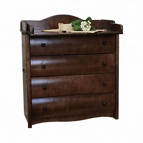 Комод с настилом Красная Звезда С 568 Э Рс, шоколад (Красная Звезда, КЗ_C 568 Э Рс_шоколад)