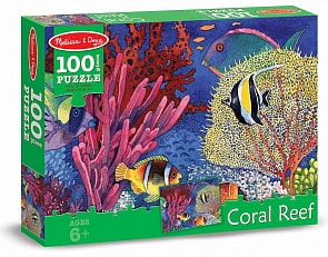 Пазл - Подводный мир, 100 элементов (Melissa&Doug, 8942M_md)