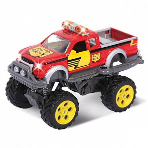 Инерционная металлическая машина - Джип - Авторалли, свет, звук (Технопарк, CT10-041-2+3(WB)sim)