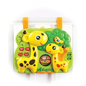 Центр игровой на кроватку – Жирафики, с музыкой, светом, проектором, 3 режима (Жирафики, 633051)