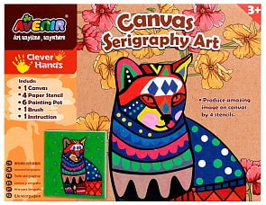 Большой набор для шелкографии – Кот (Avenir, CH1338)