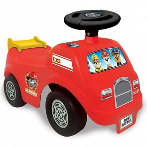 Каталка-пушкар - Щенячий патруль. Пожарная машина, свет и звук (Kiddieland, KID 056978)