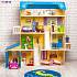Кукольный домик для Барби – Лира, 28 предметов мебели, 2 лестницы, гараж  - миниатюра №4