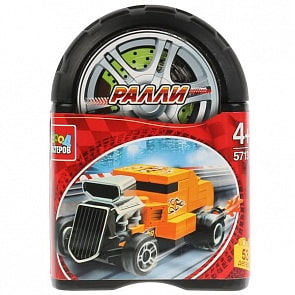 Конструктор Город Мастеров - Ралли: спорткар, 53 детали (Город Мастеров, 5713-BL)