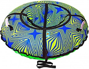 Санки надувные Тюбинг Калейдоскоп, диаметр 105см. (RT, 6009RT)