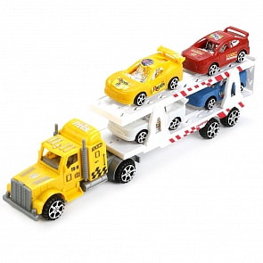 Автовоз инерционный с машинками (B1619717) (ассортимент)