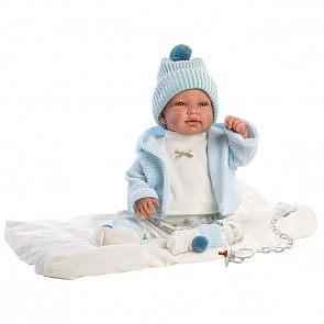 Кукла младенец с матрасиком, 43 см (Llorens Juan, L 84429)