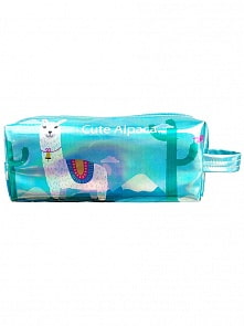 Пенал Альпака с голографическим эффектом, цвет – голубой (Михи Михи, MM06791)