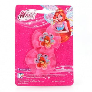 Набор из 2-х резинок для волос «Винкс» (Играем вместе, WR-WX-03sim)