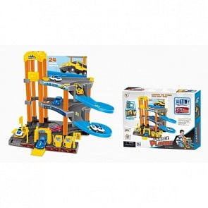 Парковка 3 уровня с 2-мя машинками (1504I052)