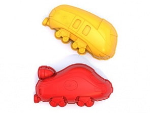 Набор формочек №1, 2 шт, разные цвета (Нордпласт, Н-431832) (ассортимент)