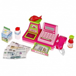 Касса со световыми и звуковыми эффектами, аксессуарами (Играем вместе, A539-H05036-R)