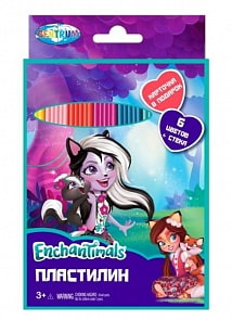 Пластилин Enchantimals, 6 цветов, 120 г (Centrum, 88615)