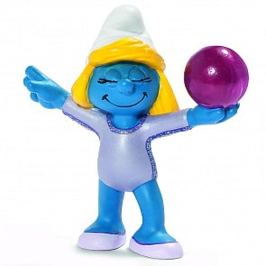 Фигурка Смурфик - Гном гимнастка (Schleich, 20740k) Фигурка Смурфик - Гном гимнастка (Schleich, 20740k)