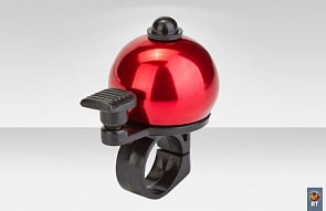 Звонок алюминий/пластик 13А-01/210097, черно-красный (RT, 4202RT)