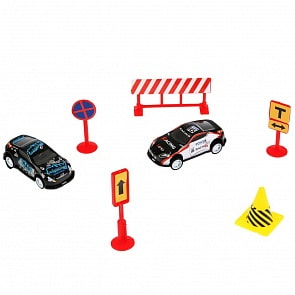 Набор из 2-х машин с аксессуарами, несколько видов (S579-H65005) (ассортимент)