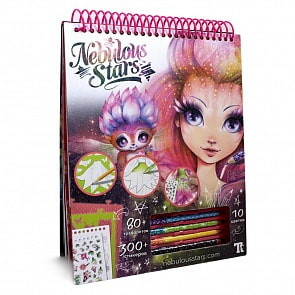 Набор для творчества Nebulous Stars - Креативный Скетчбук (Tween Team Agency, 11103)