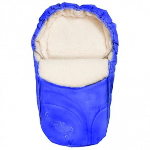 Конверт для санок закрытый, серо-голубой (RT, 6901RT)