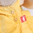 Мягкая игрушка – Зайка Ми в желтом сарафане с морковой, малыш, 15 см  - миниатюра №4