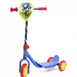 Трехколесный самокат – Щенячий Патруль, колеса 14,5 и 12 см, голубой (006PPLsim)
