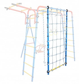 Сетка уличная, цвет синий-жёлтый-красный (Юный Атлет, СГ000004044)